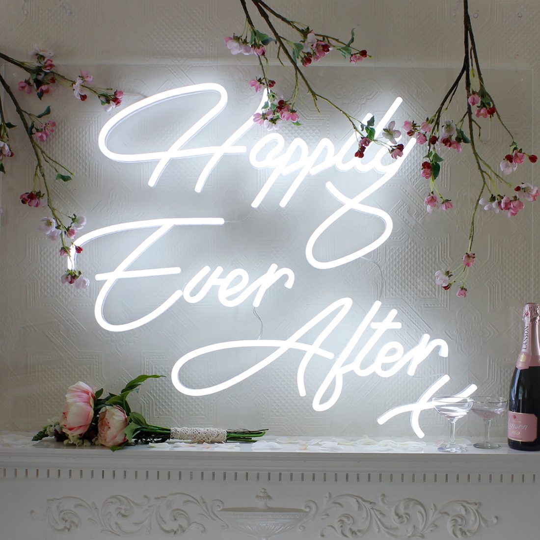 Happily Ever After Wedding Sign