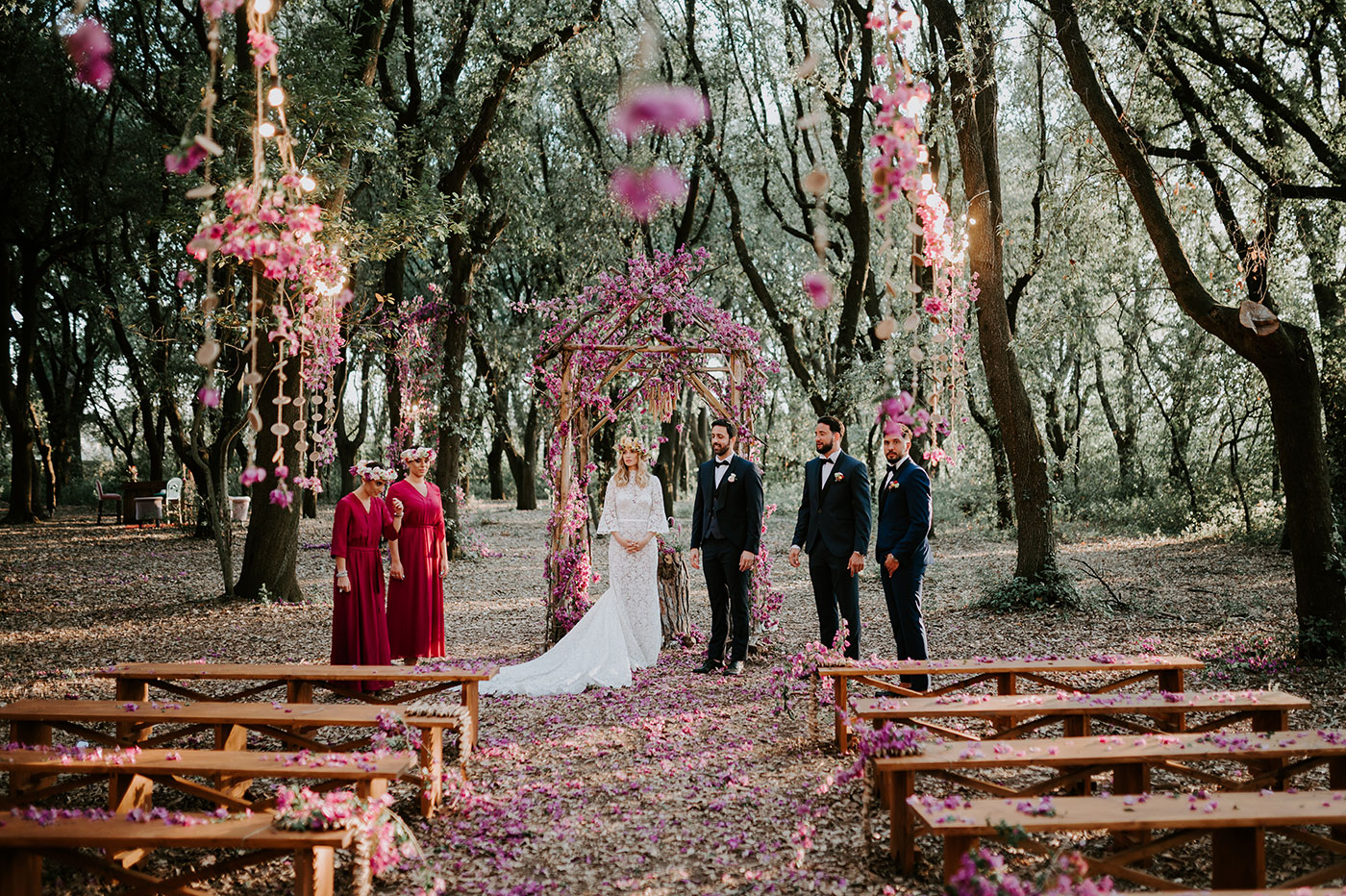 Italian Woodland Wedding