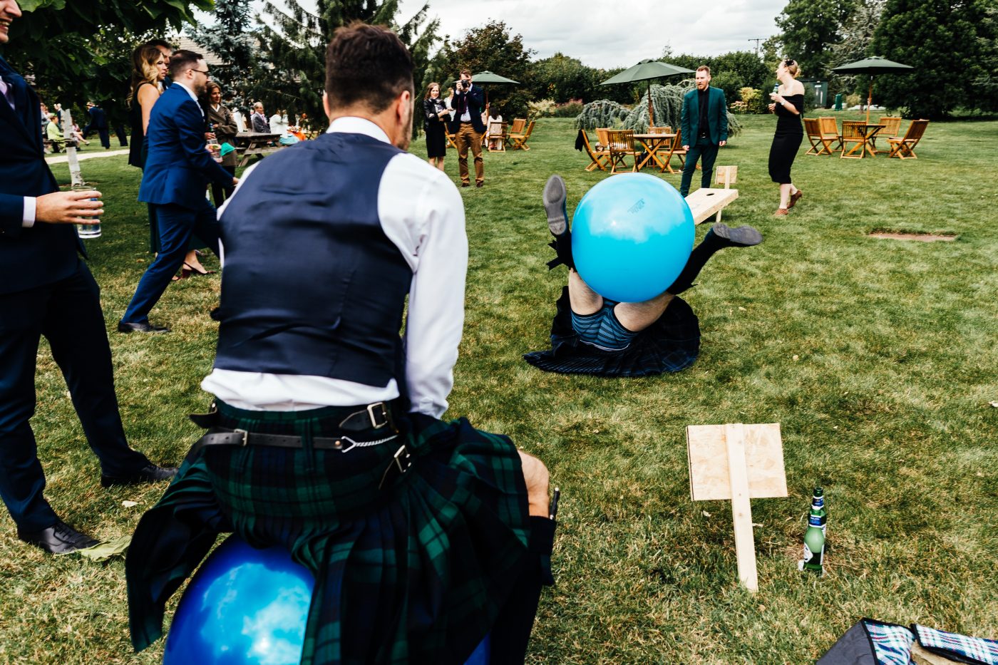 Space Hoppers at Wedding