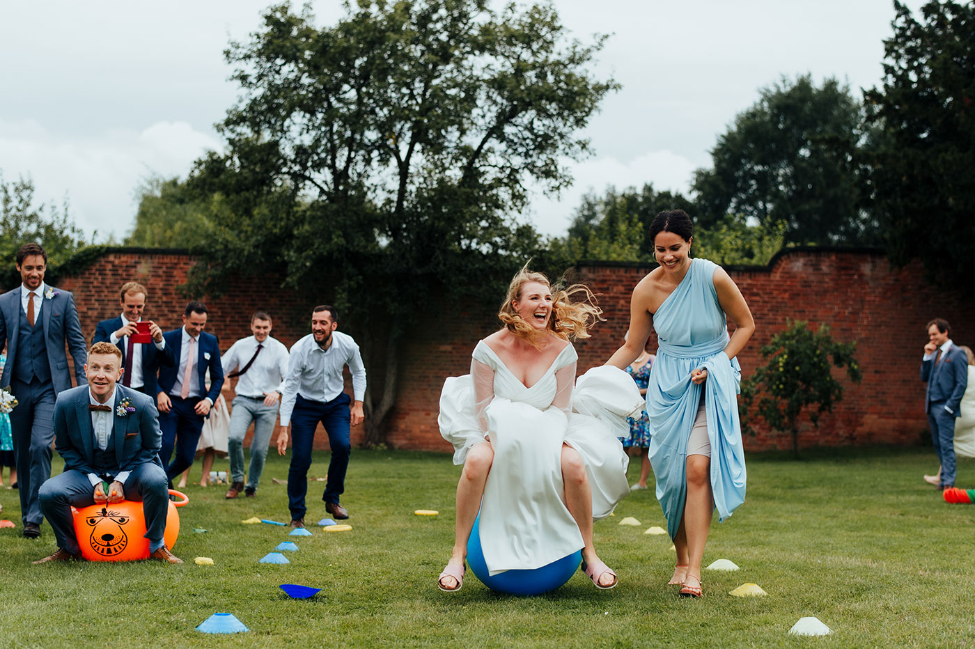 Space Hoppers at Wedding