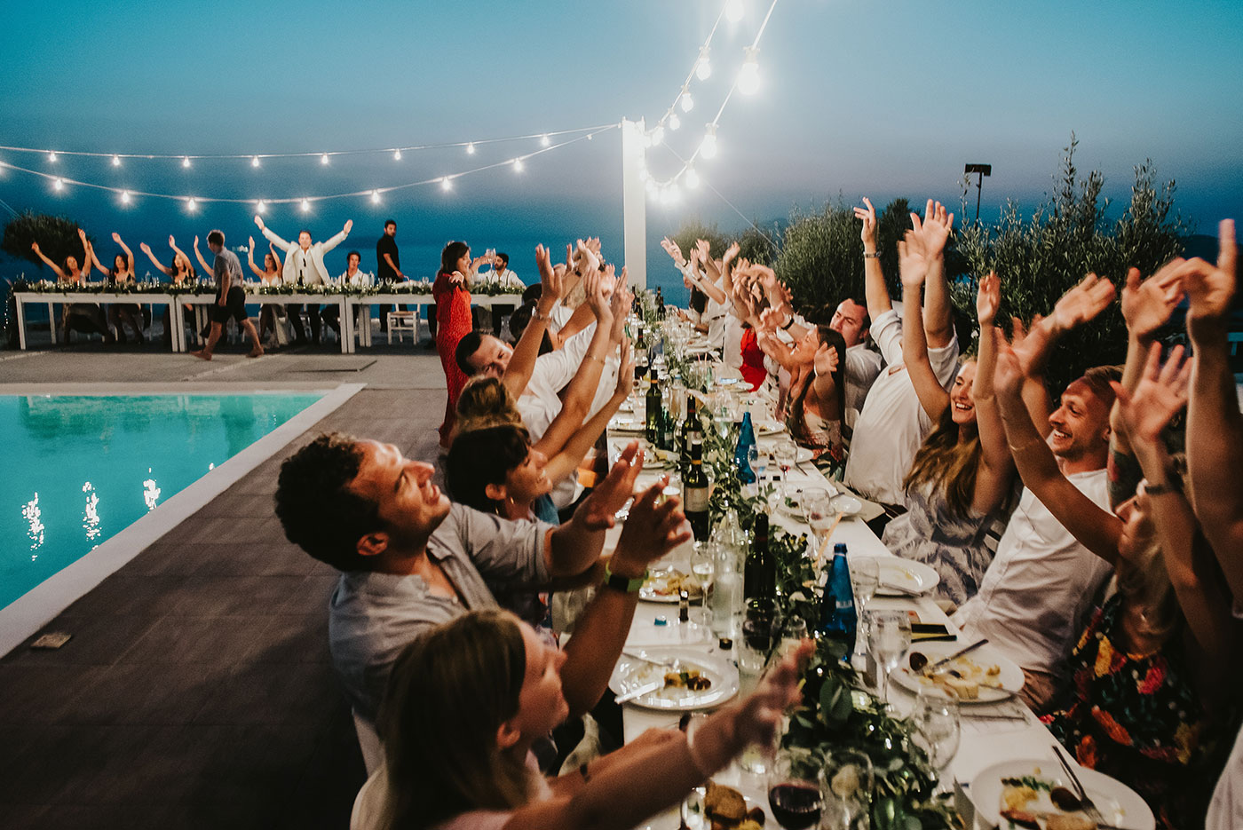 Venue <a href="https://www.wedinspire.com/wedding-venues/santorini/thermes-villas-and-spa/" target="_blank" rel="noopener noreferrer">Thermes Villa and Spa</a> | Photo by <a href="https://www.benwyattphotography.com/" target="_blank" rel="noopener noreferrer">Ben Wyatt Photography</a>