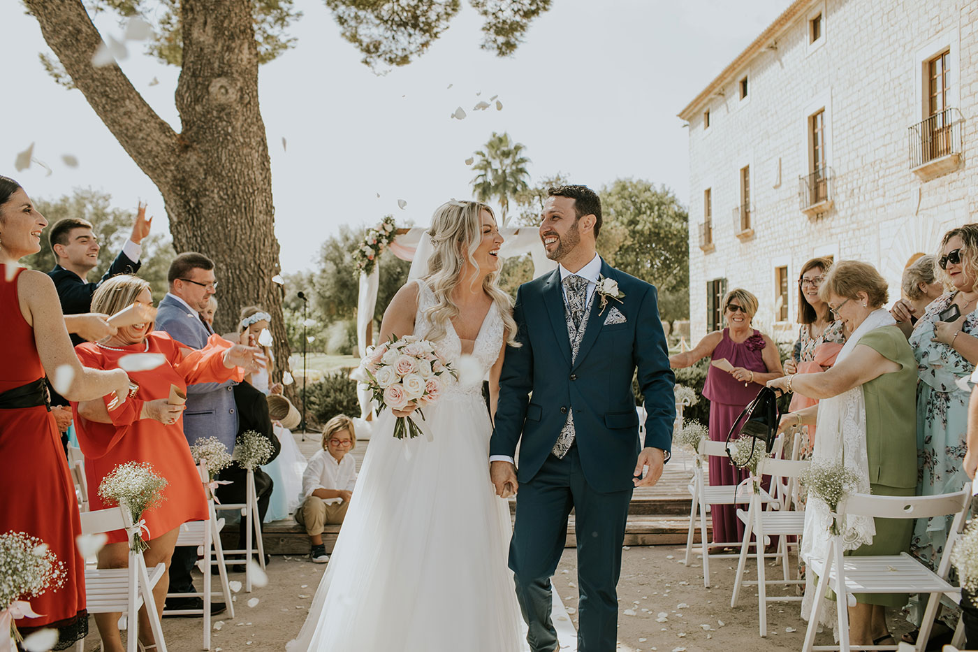 Marta & David’s Spanish Farmhouse Wedding