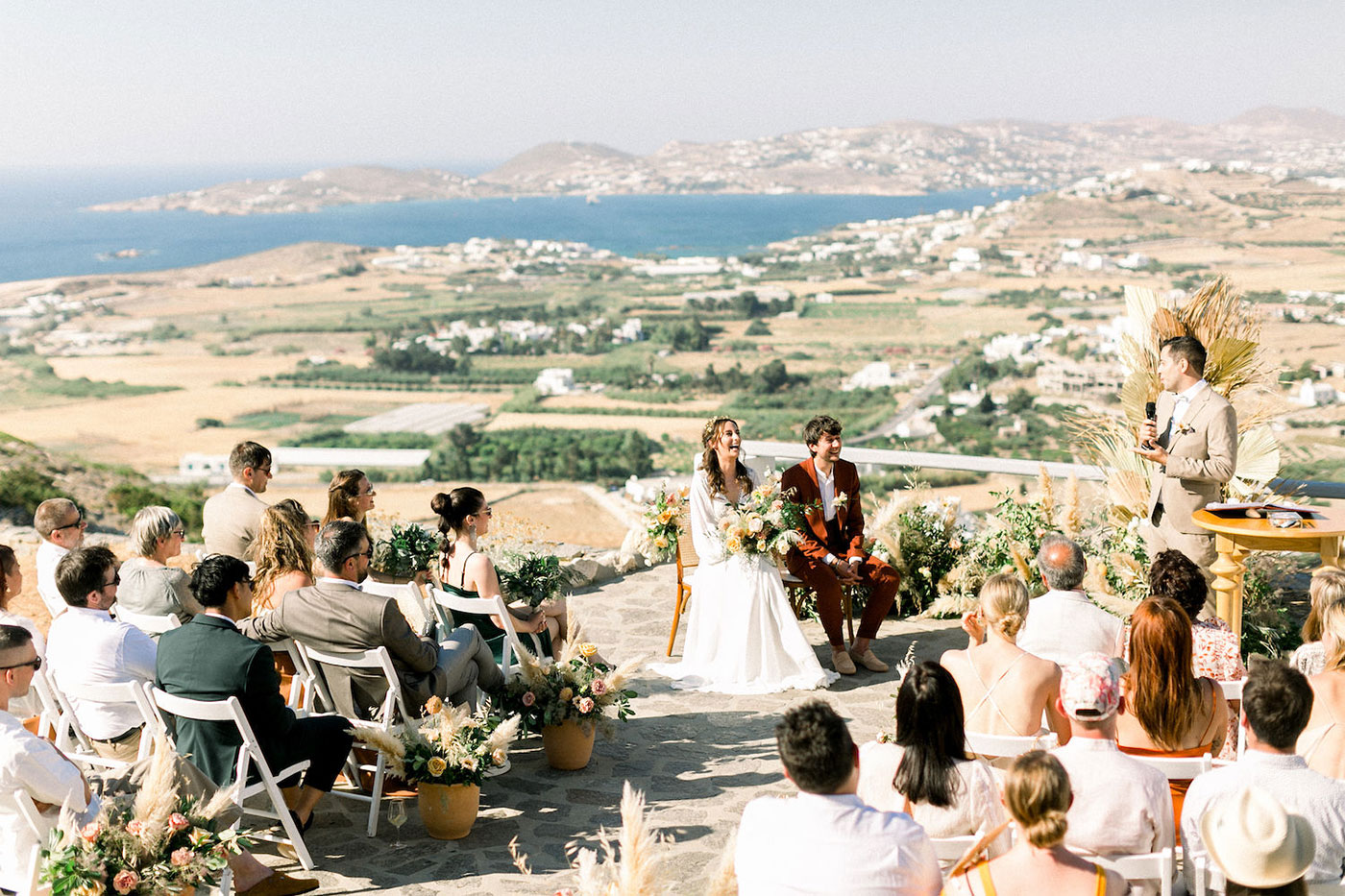 Laura & Jonathan’s Paros Island Wedding