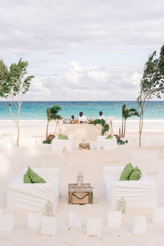 Beach Wedding Bar